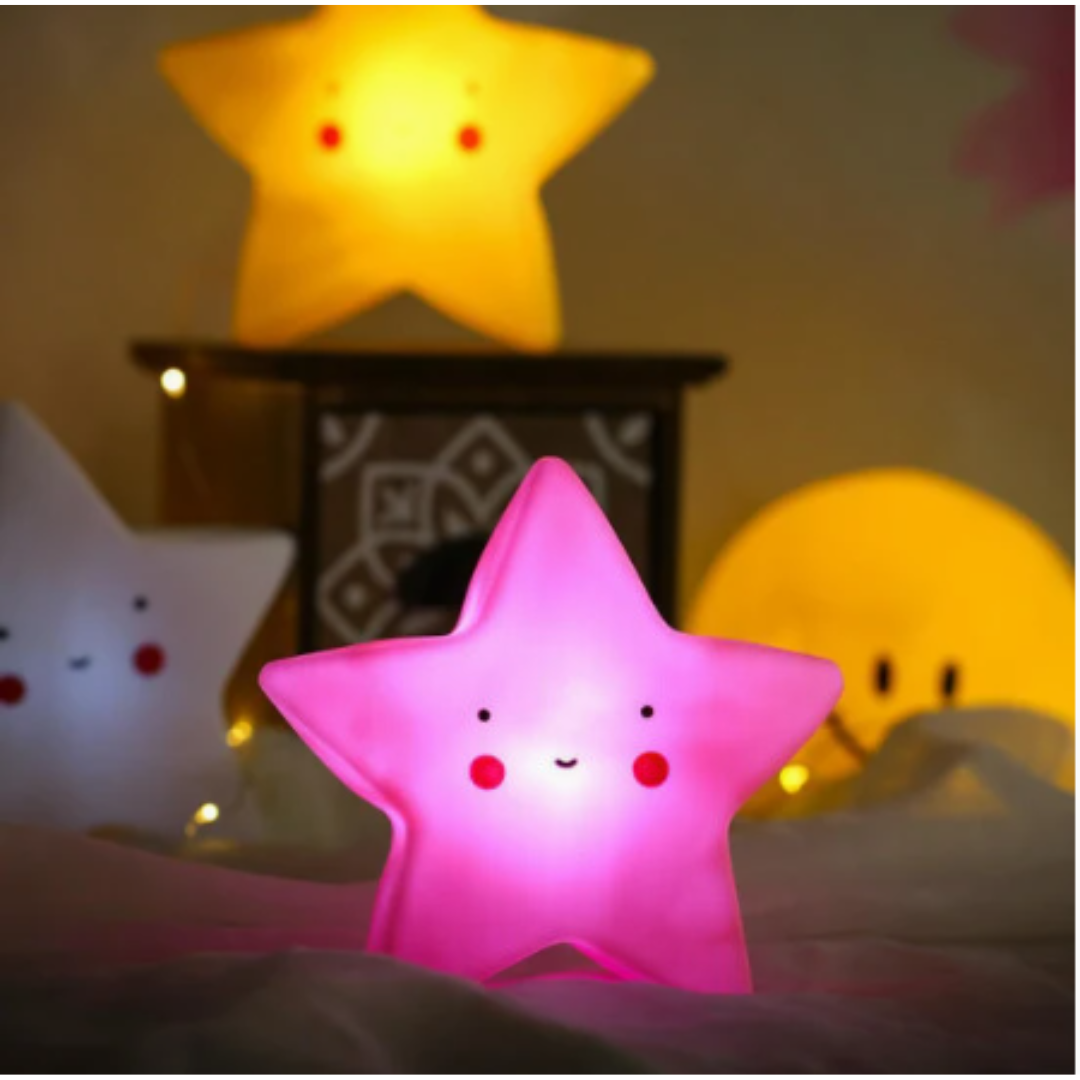 Lampara Estrella Noche Luz Nocturna Luz
