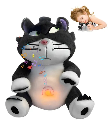LUCIFER GATO Peluche que respira